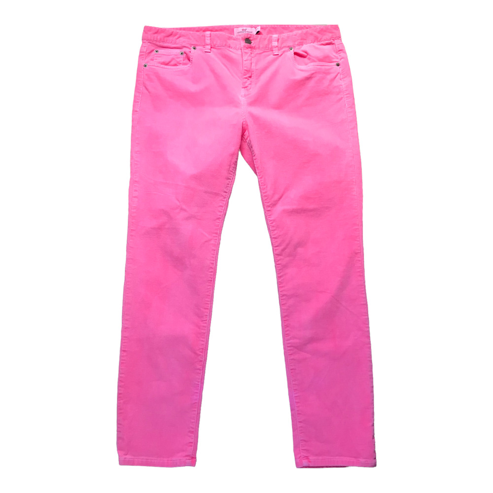 Vineyard Vines Corduroy Pink Pants Size 14